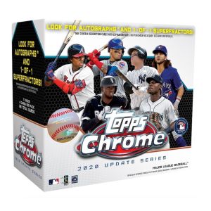 2020 Topps Chrome Update Baseball Mega Box