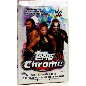 2020 Topps WWE Chrome Wrestling Hobby Box
