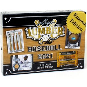 2021 Leaf Lumber Baseball Emerald Edition Hobby Box