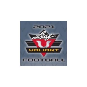 2021 Leaf Valiant Football Hobby 12 Box Case