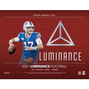 2021 Panini Luminance Football Hobby 12 Box Case