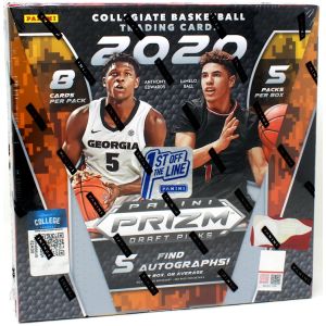 2020/21 Panini Prizm Collegiate Draft Picks Basketball 1st Off The Line Hobby Box 