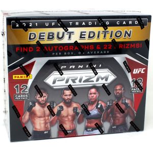 2021 Panini Prizm UFC Hobby 12 Box Case