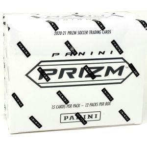 2020/21 Panini Prizm English Premier League Soccer Fat Pack 12 Box Case