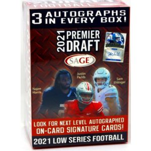 2021 Sage Hit Low Series Football Blaster Box
