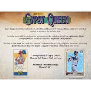 2021 Topps Gypsy Queen Baseball Hobby Box
