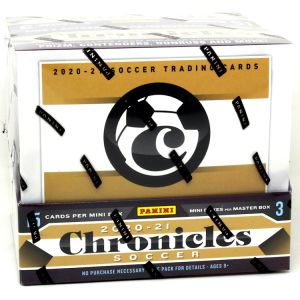 2020/21 Panini Chronicles Soccer Hobby 12 Box Case