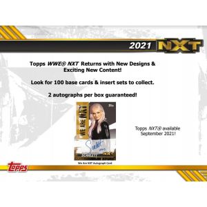 2021 Topps WWE NXT Wrestling Hobby Box
