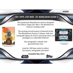 2021 Topps Star Wars The Mandalorian Season 2 Hobby Box