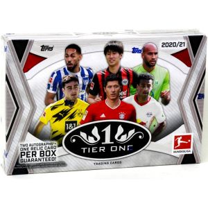 2021 Topps Tier One Bundesliga Soccer Hobby Box