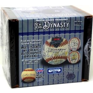 2021 Tristar Autographed Baseball NY Dynasty Edition Box