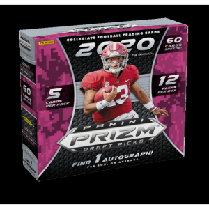 2020 Panini Prizm Collegiate Draft Picks Football Mega Box