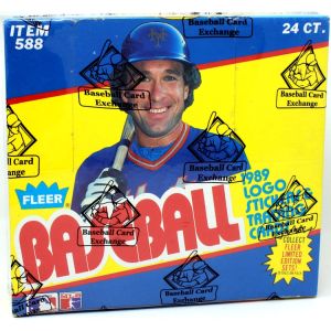 1989 Fleer Baseball Cello Box (BBCE Wrapped)