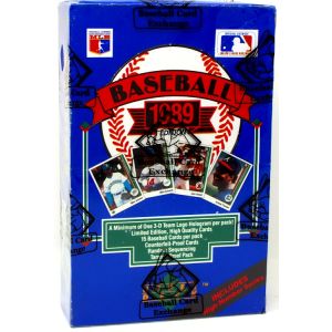 1989 Upper Deck High Series Baseball Hobby Box (BBCE Wrapped)