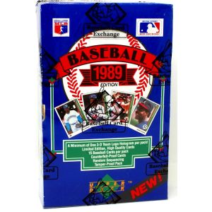 1989 Upper Deck Low Series Baseball Hobby Box (BBCE Wrapped)