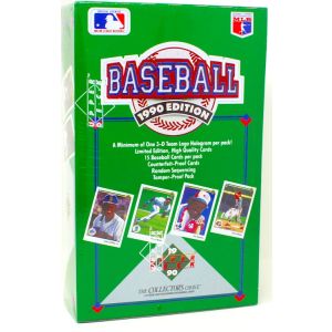 1990 Upper Deck Low Series Baseball Box