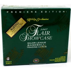 1997 Fleer Flair Showcase Baseball Hobby Box