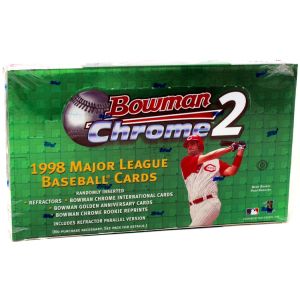 1998 Bowman Chrome Series 2 Baseball Hobby Box