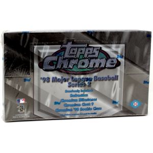 1998 Topps Chrome Series 2 Baseball Hobby Box