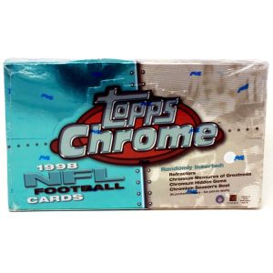 1998 Topps Chrome Football Retail Box 