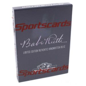 Babe Ruth Authentic Handwritten Relic Box