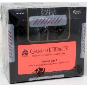 Game of Thrones: The Complete Series Trading Cards - Archive Box 