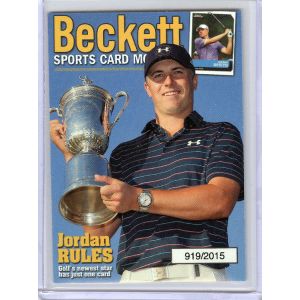 2015 NSCC Beckett Covers Jordan Spieth/Kris Bryant RC #'d /2015