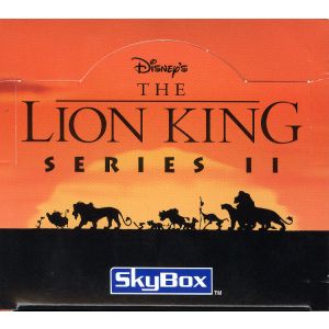 Lion King Series II (Skybox) Trading Cards Box