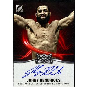 2013 Onyx Contenders Johny Hendricks Auto - Red