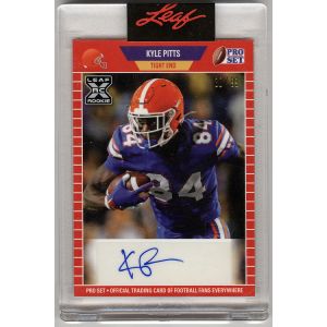 2021 Pro Set Kyle Pitts Autograph Card /99