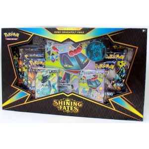Pokemon Shining Fates Premium Collection - Shiny Crobat VMAX & Shiny Dragapult VMAX 6 Box Case