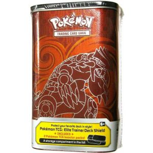 Pokemon XY Primal Clash Groudon/Kyogre Elite Trainer Deck Shield Tin